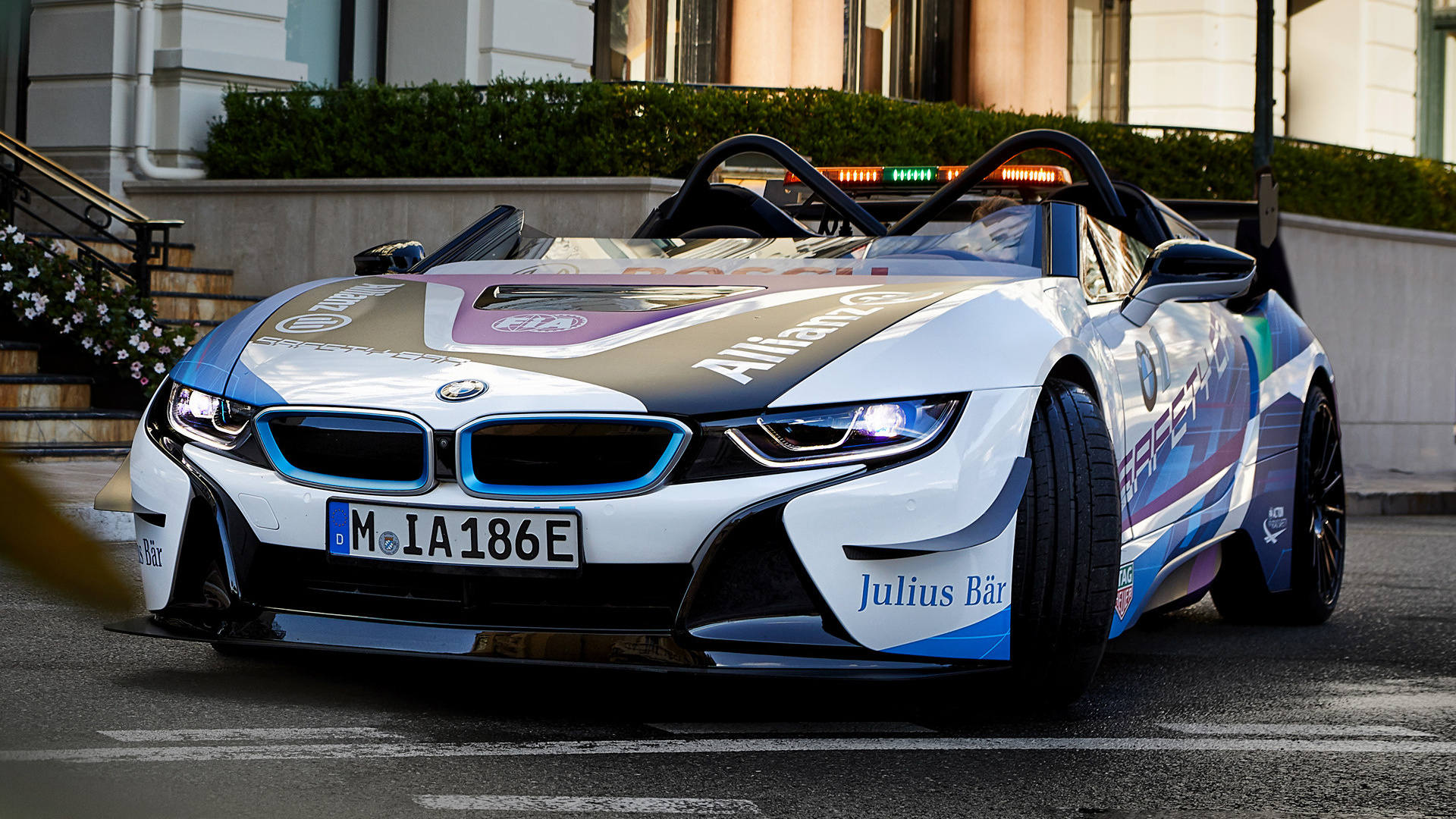 2022 BMW i8 Roadster Formula E Safety Car Wallpapers and 