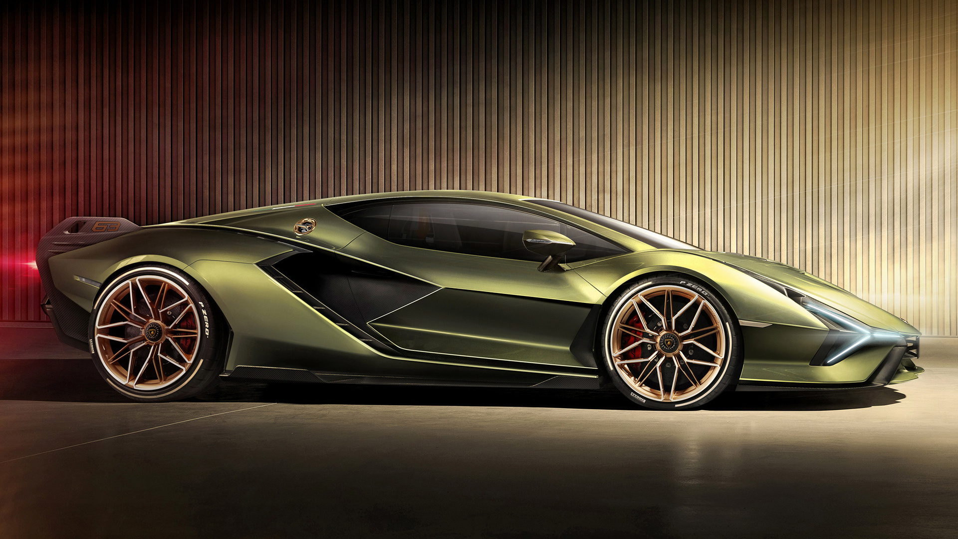 Lamborghini Sian HD Wallpaper