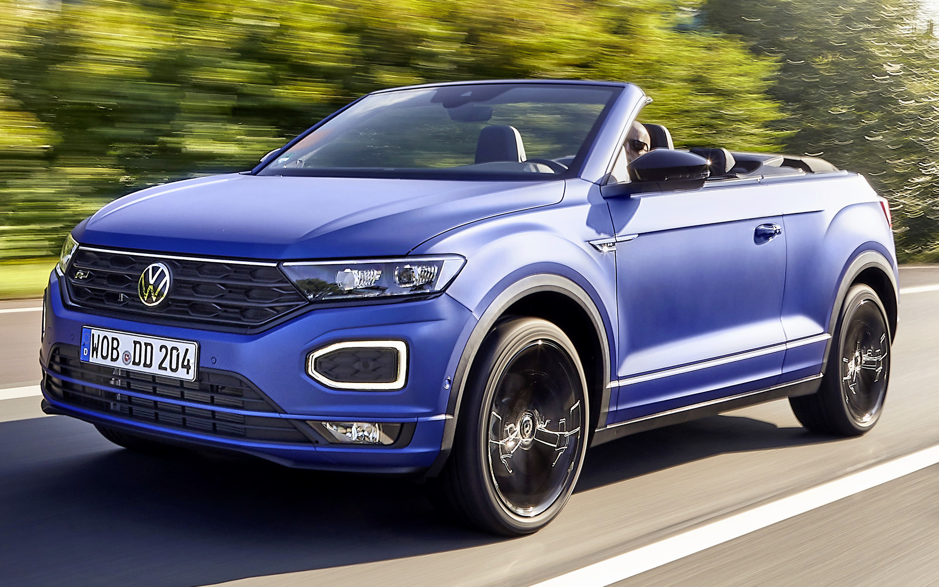 2021 Volkswagen T-Roc Cabriolet Blue Edition - Wallpapers and HD Images ...