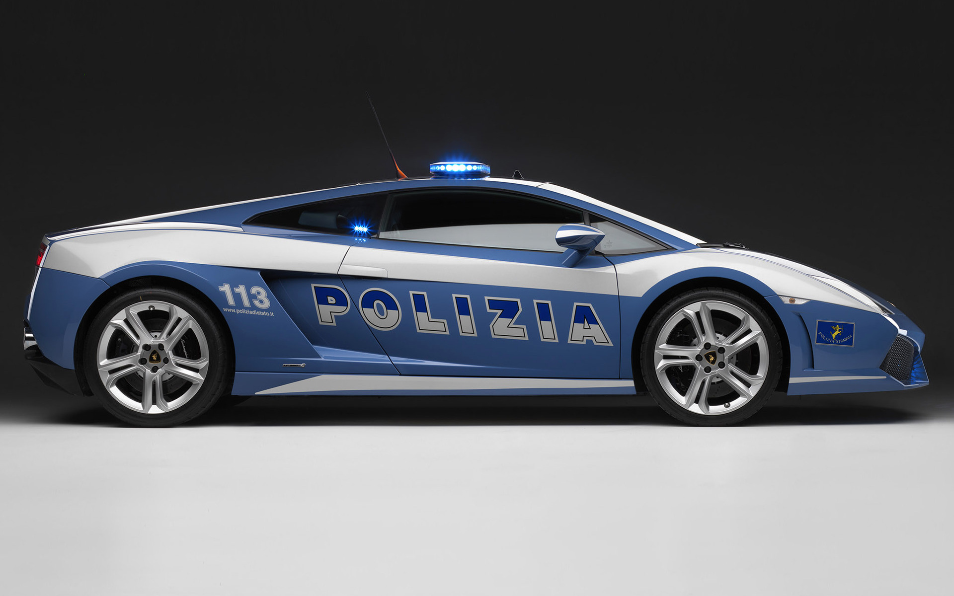 2008 Lamborghini Gallardo LP 560-4 Polizia - Duvar kağıdı #14924.