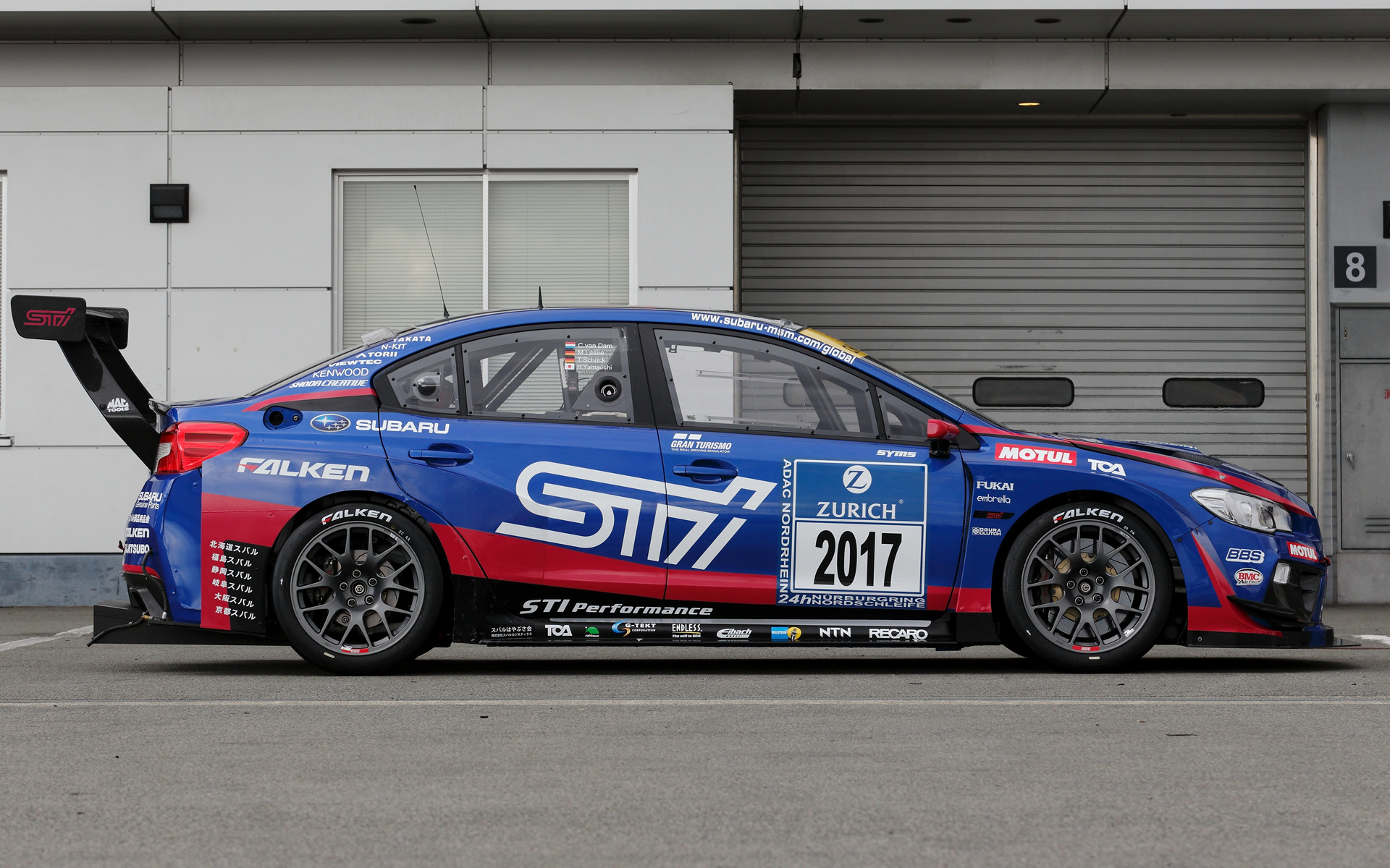 2017 Subaru WRX STI Race Car Wallpapers and HD Images
