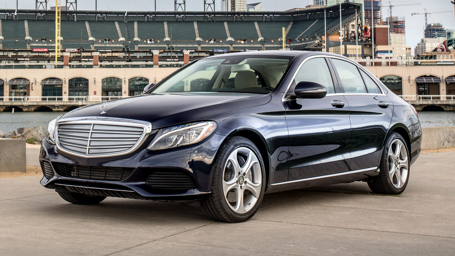 2016 Mercedes-Benz C-Class Plug-In Hybrid with classic grille (US