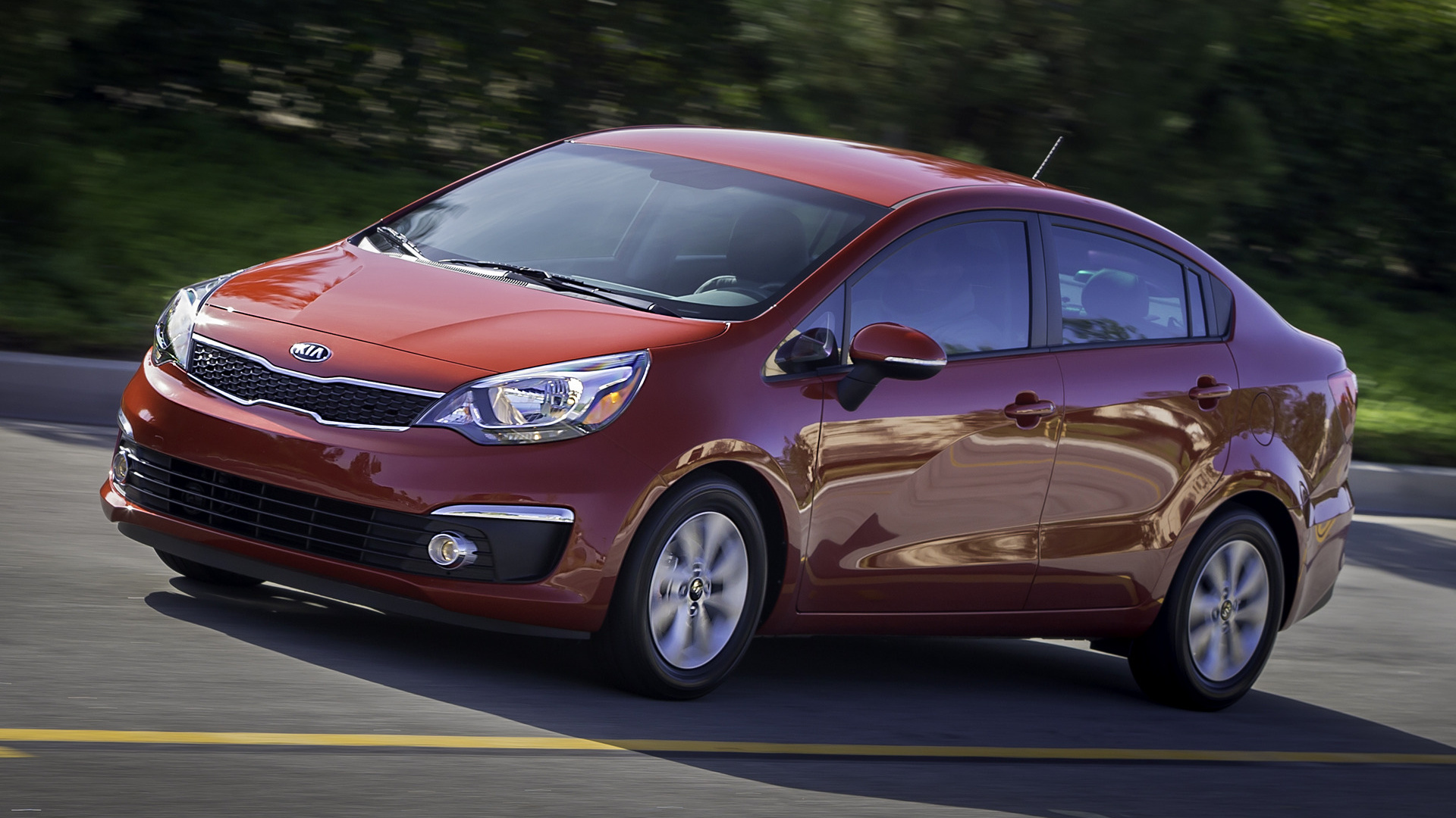 2016 Kia Rio Sedan (US) - Wallpapers and HD Images | Car Pixel