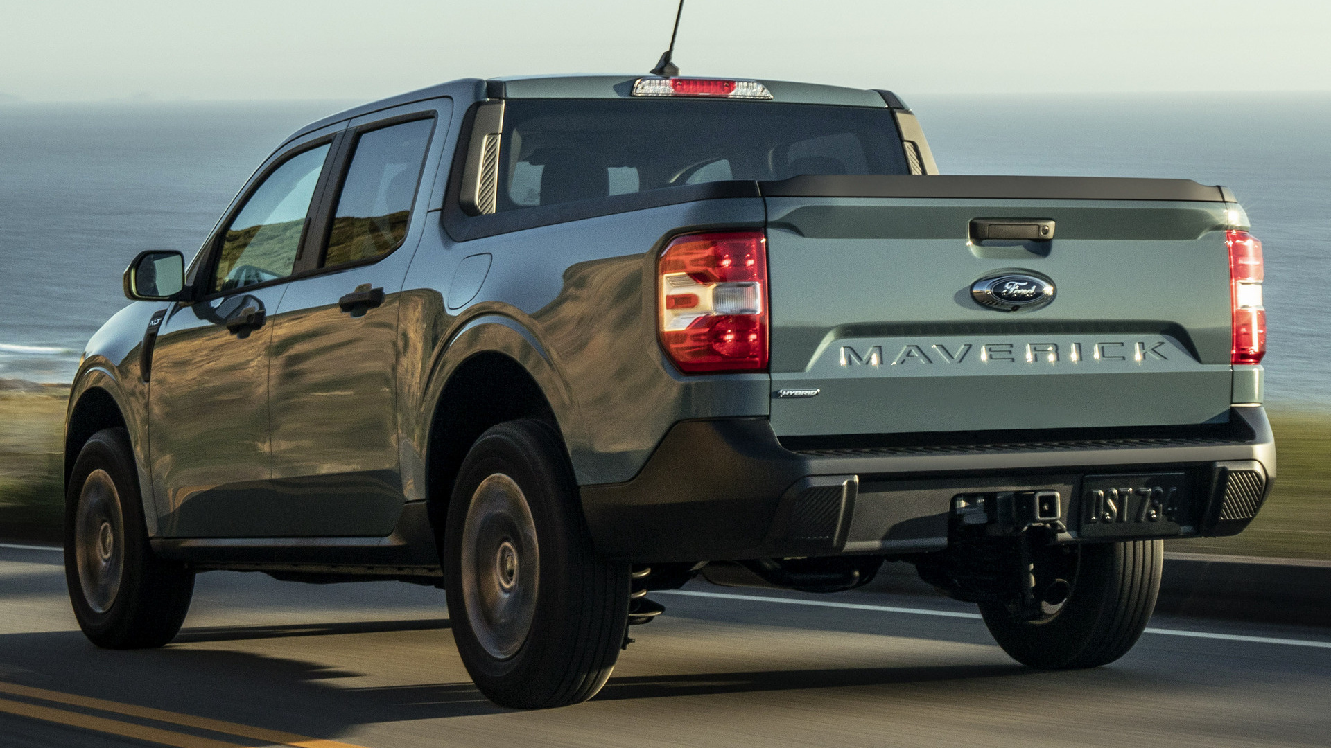 2022 Ford Maverick Hybrid Bakgrunnsbilder Og Skrivebordsbilder Car